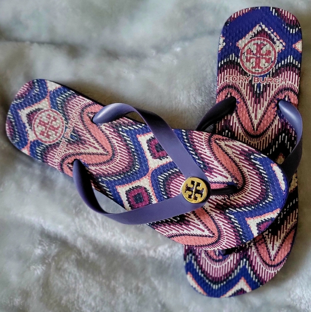 Tory Burch Multicolor Patterned Sandals